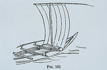 漁船の前帆“Japan Day by Day”，FIG.181