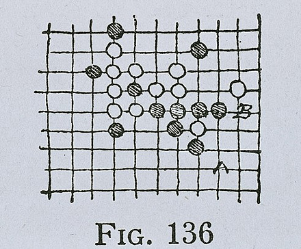 碁のやり方“Japan Day by Day”，FIG.136