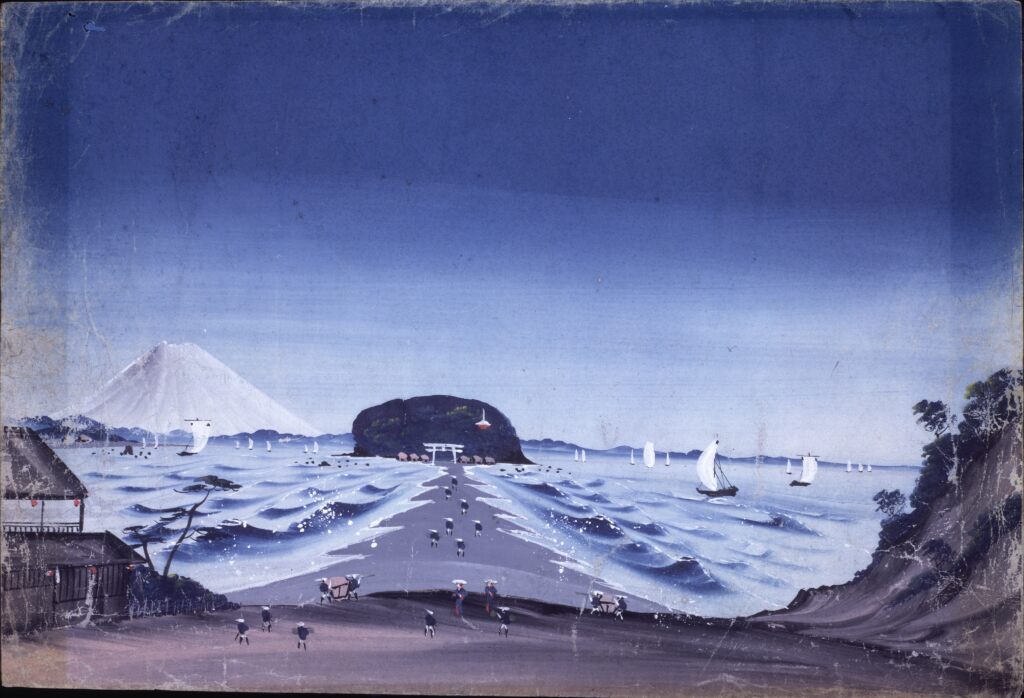 作者不詳　無題（江の島風景）