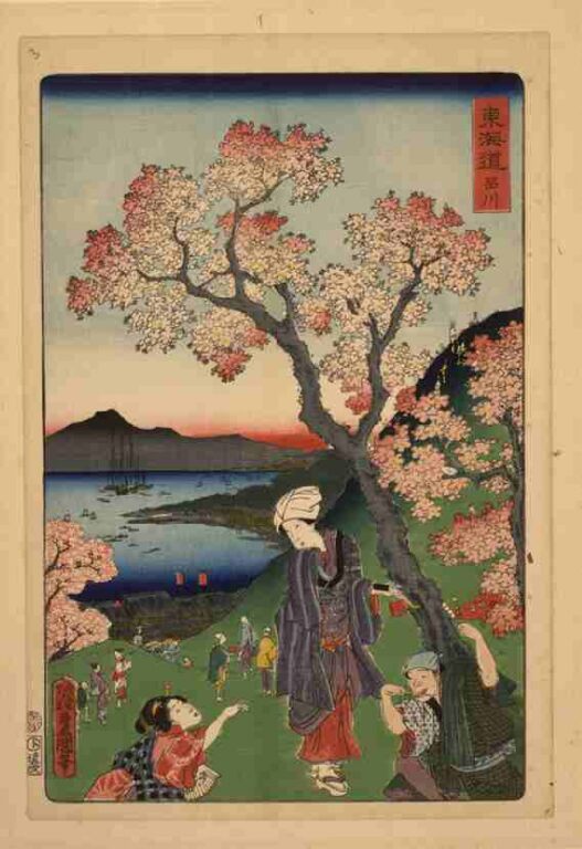 東海道　品川（上洛東海道）
