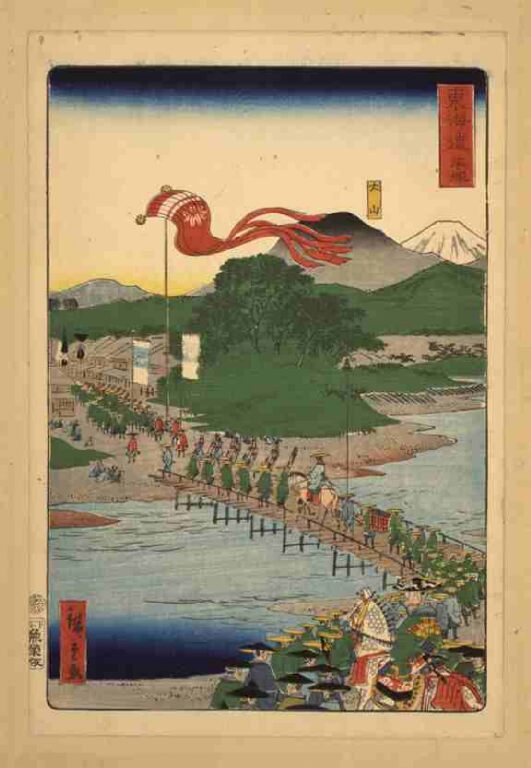 東海道　平塚（上洛東海道）