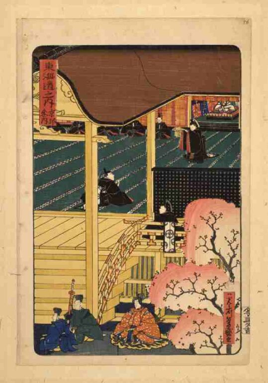 東海道之内京都参内（上洛東海道）