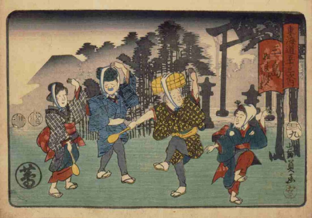 東海道五十三次内 三島