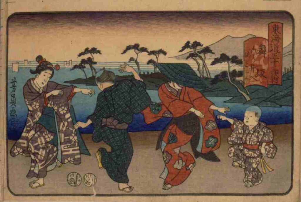 東海道五十三次内　舞坂