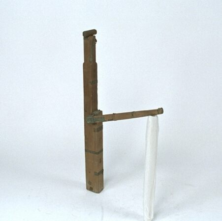 筒先を出したところ